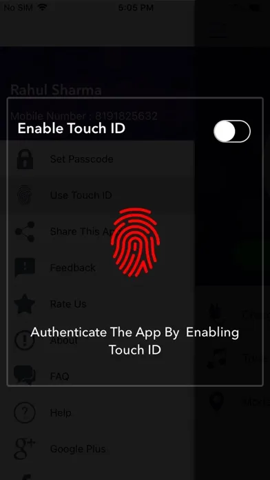 Anti Theft Alarm Screenshots