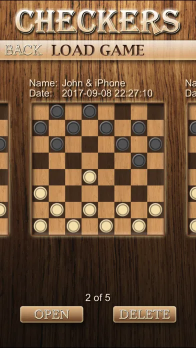 Capturas de tela do Checkers Prime