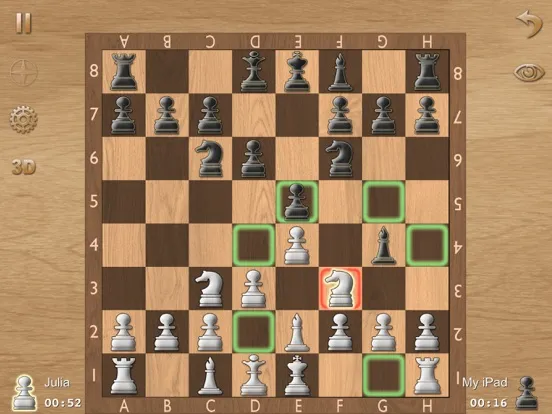 Capturas de tela do Chess Prime 3D iPad 