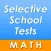 Selective School Tests - Math