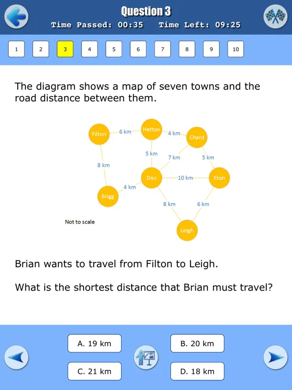 Selective School Tests - Math iPad 應用截圖