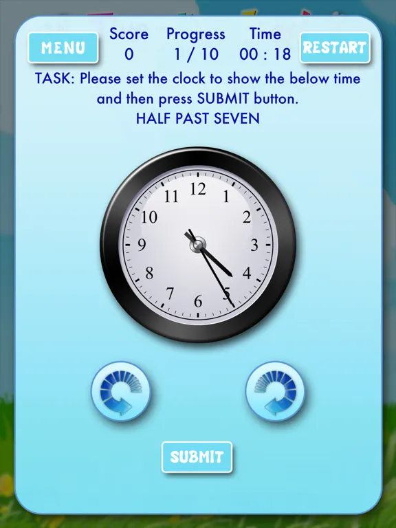 Zrzuty ekranu Telling Time - It's Easy iPad 