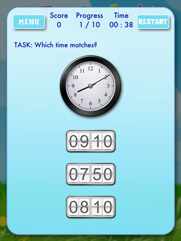 Zrzuty ekranu Telling Time - It's Easy iPad 