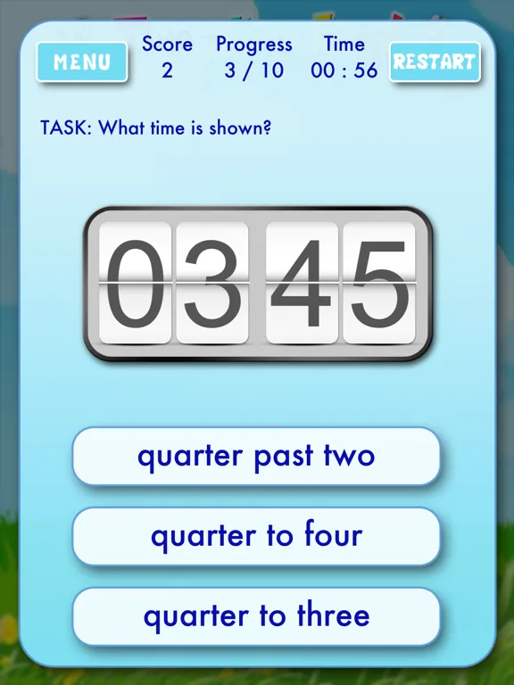 Zrzuty ekranu Telling Time - It's Easy iPad 