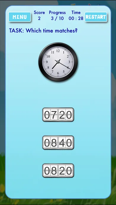 Zrzuty ekranu Telling Time - It's Easy