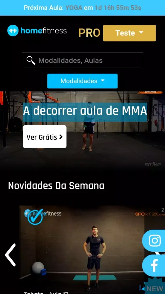 Homefitness Ekran Görüntüleri