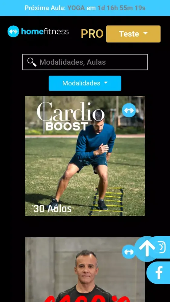 Homefitness Ekran Görüntüleri