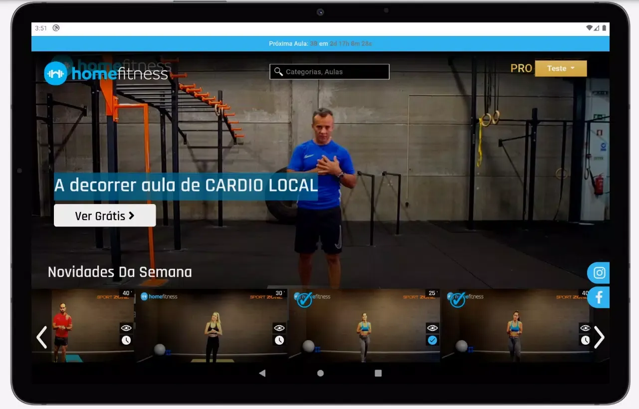 Homefitness Ekran Görüntüleri