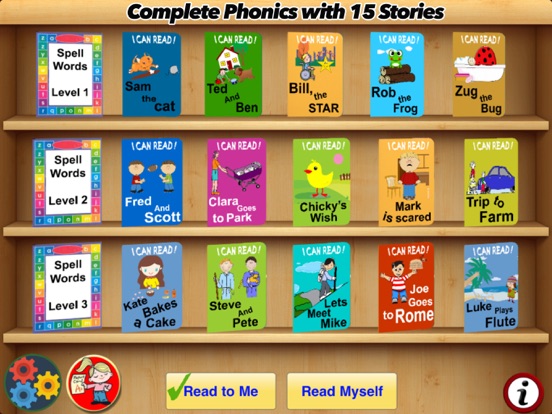 I can Read - Ready for Phonics iPad 应用截图