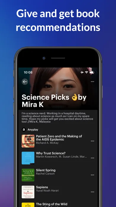 Anyplay Audio books & Podcasts应用截图