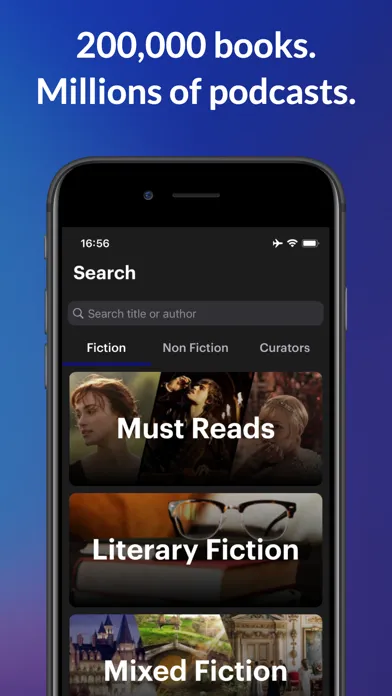 Anyplay Audio books & Podcasts应用截图
