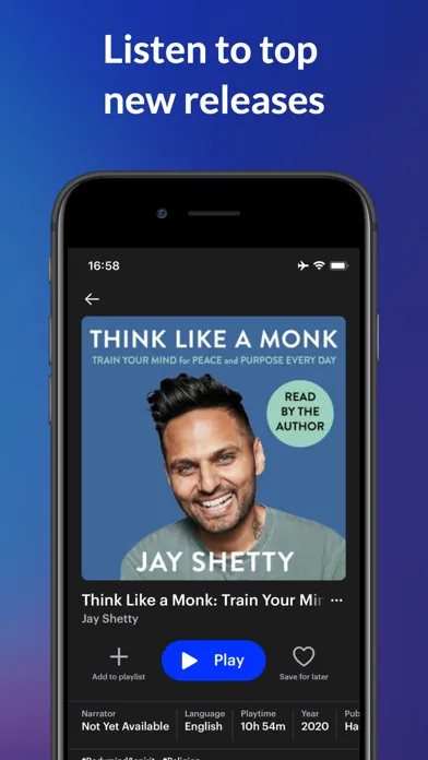 Anyplay Audio books & Podcasts应用截图