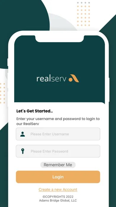 Capturas de tela do realserv