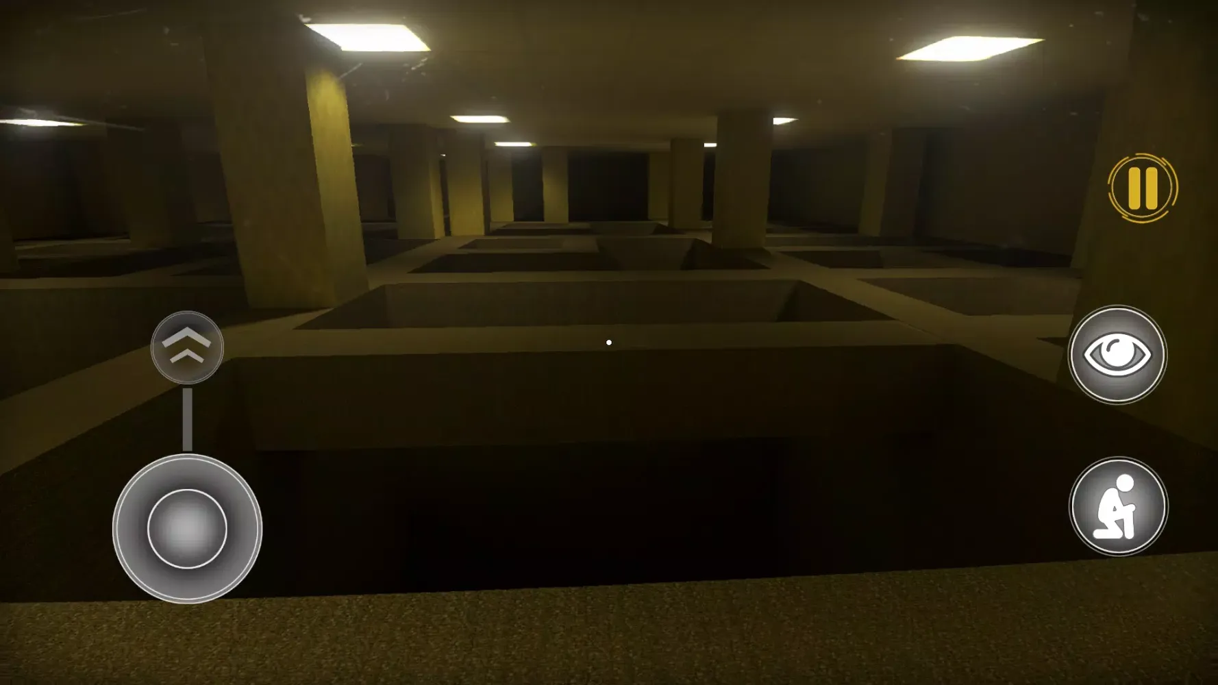 Tangkapan layar Backrooms: Lost in Level 0