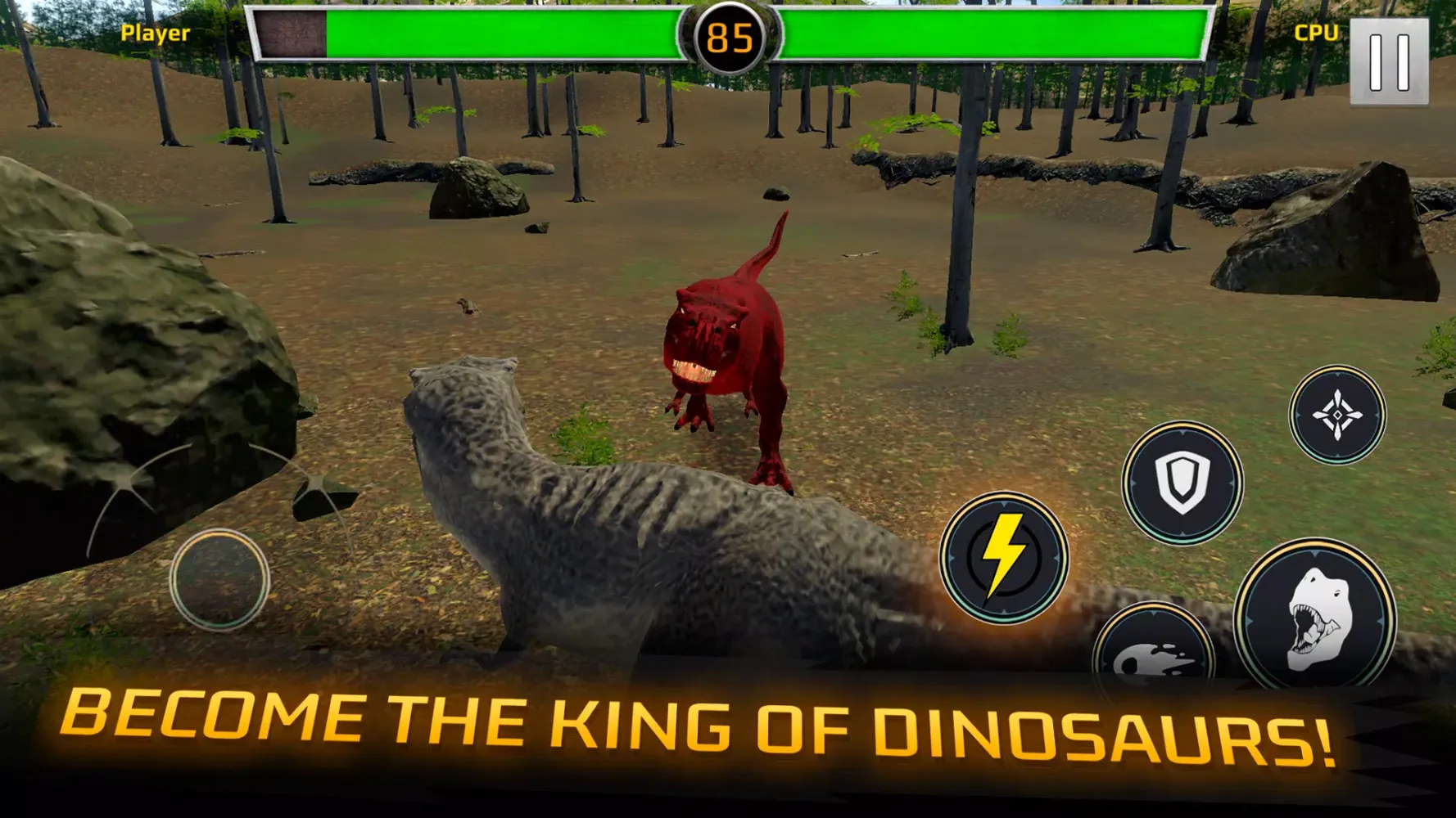 Ảnh chụp màn hình của T-Rex Arena : Battle of Kings