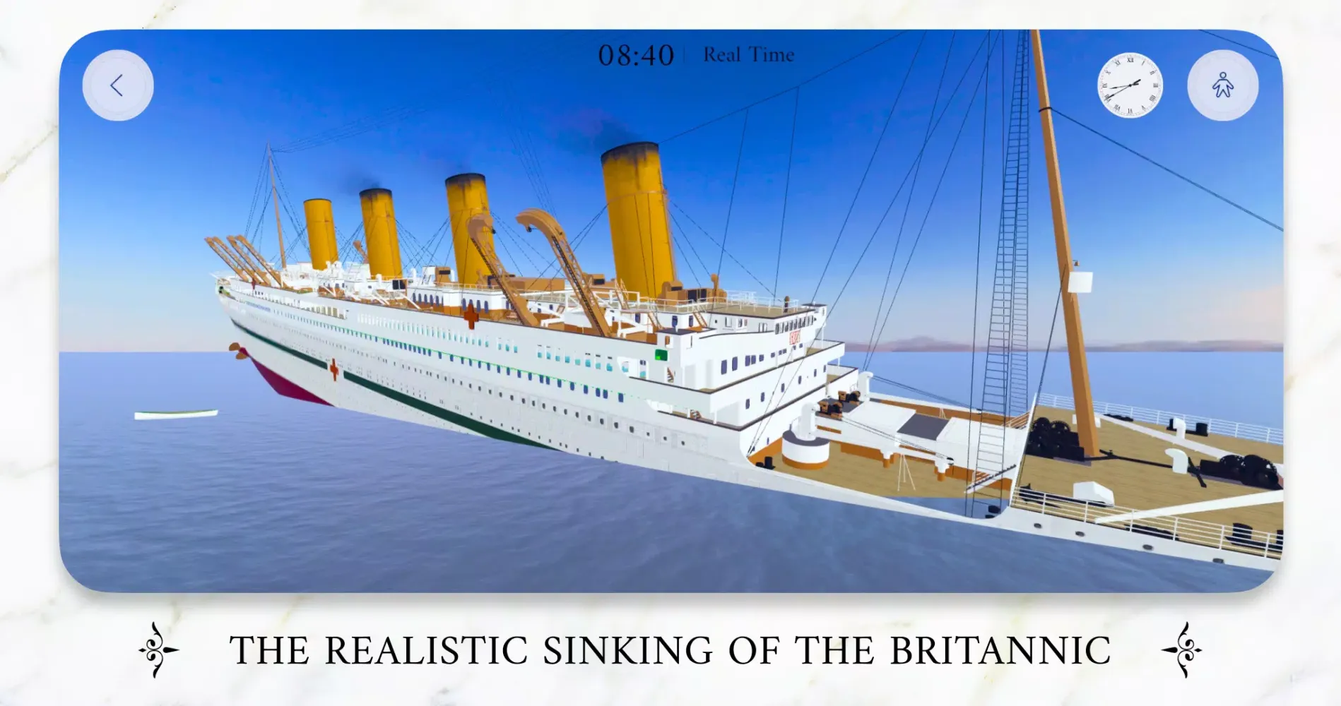 Britannic 4D Simulator Screenshots