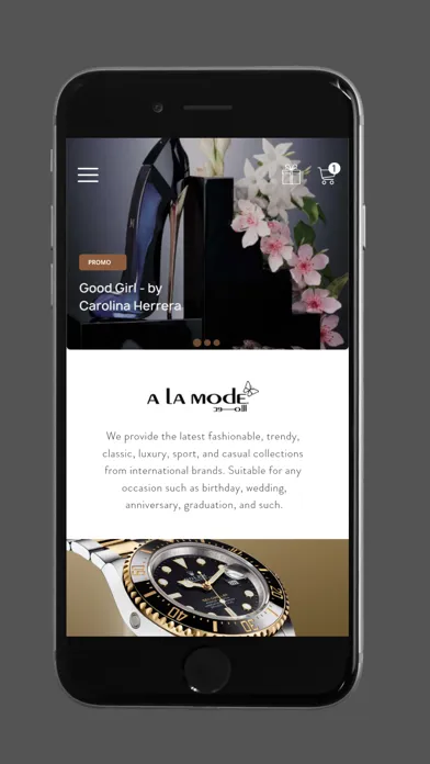 A La Mode Online Shopping سکرین شاٹس