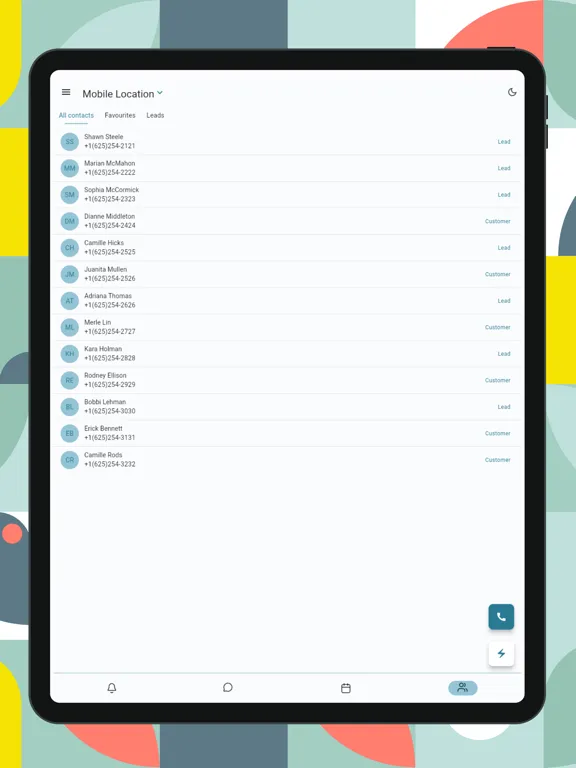 Tangkapan layar Indi Mortgage iPad 