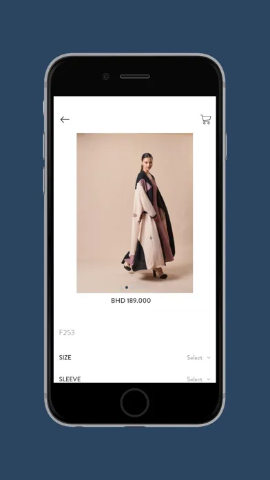 Tangkapan layar Leenaz Fashion