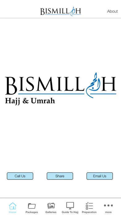 Captures d'écran de Bismillah Hajj & Umrah