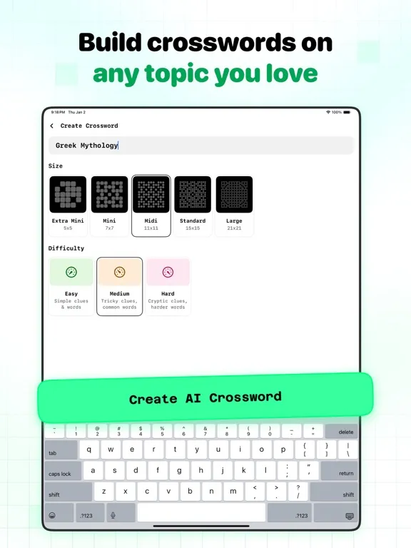 Скриншоты Crossword Chef - Daily Puzzles iPad 