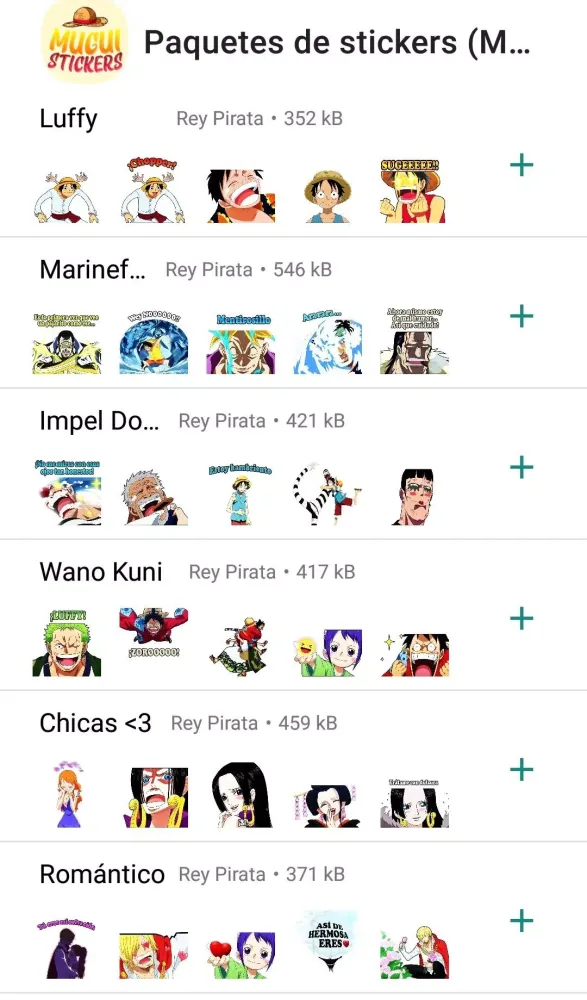 Mugui Stickers Screenshots