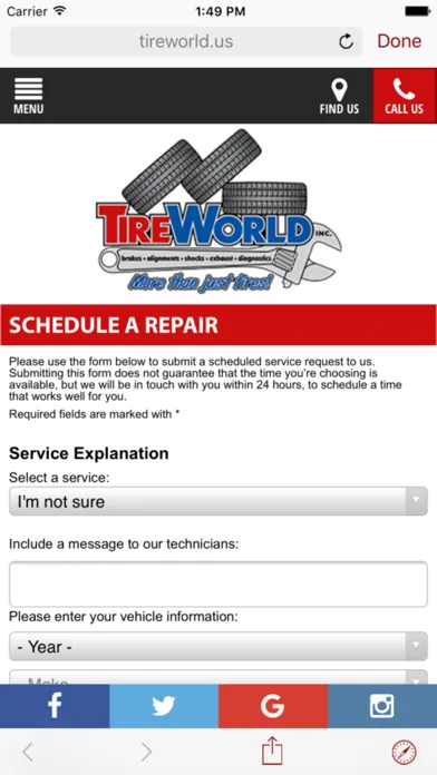 TireWorld应用截图