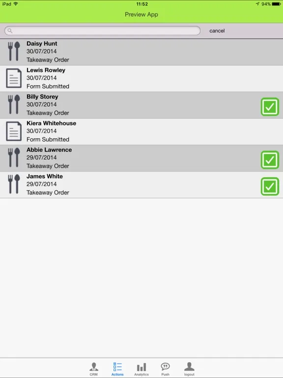 Preview App iPad  Screenshots