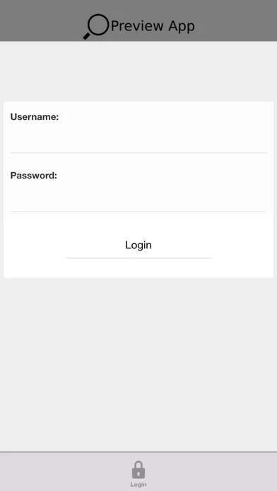 Preview App Screenshots