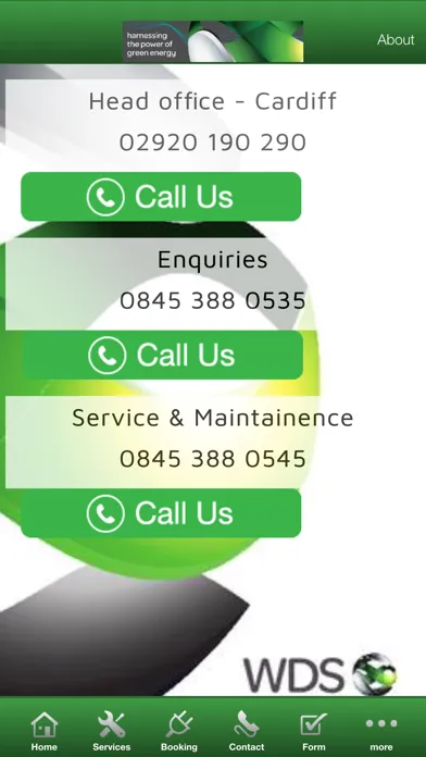 Скриншоты WDS Green Energy App