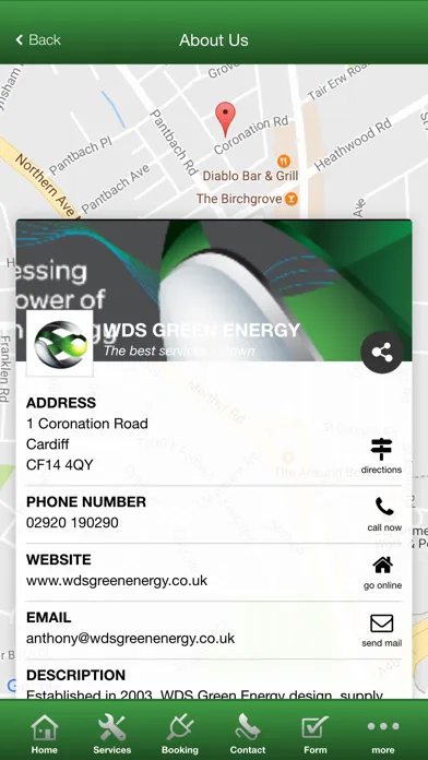 Скриншоты WDS Green Energy App