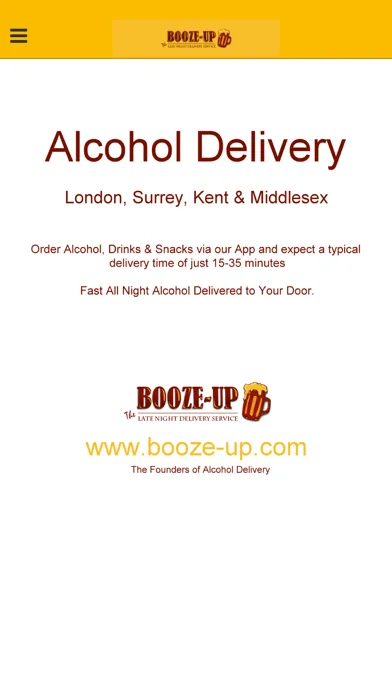Captures d'écran de Booze Up :: Alcohol Delivery