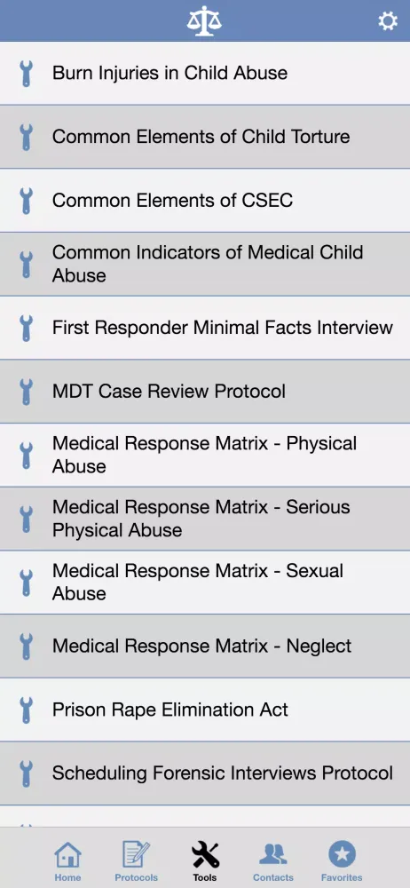 Delaware MOU App Screenshots