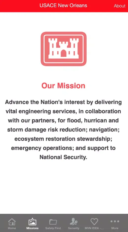 USACE New Orleans स्क्रीनशॉट