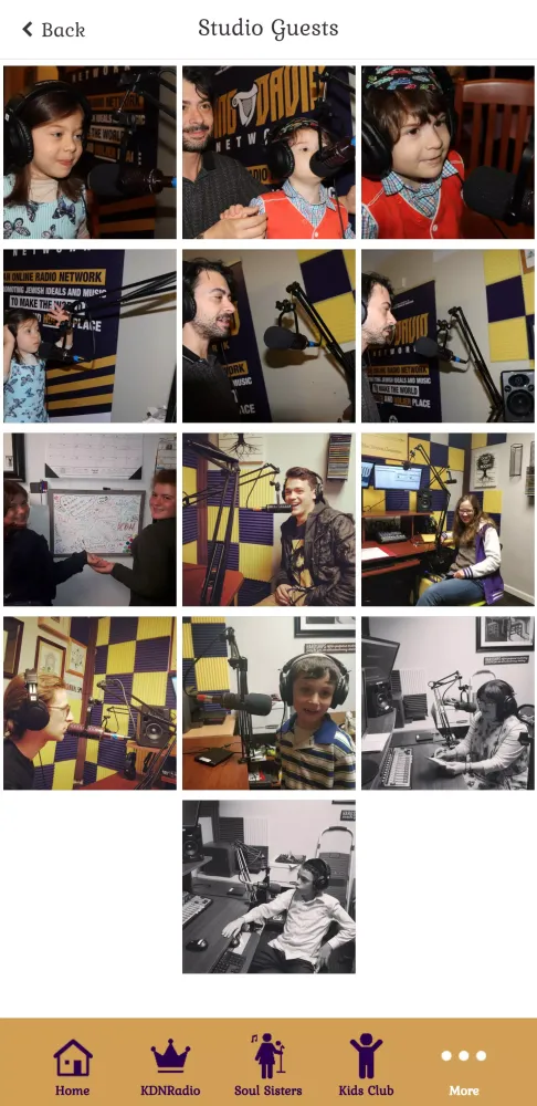 Скриншоты King David Network - KDNRadio