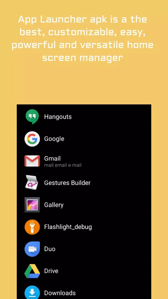 App Launcher apk : Home Screen Screenshots