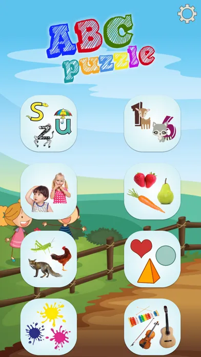 ABC & 123 Puzzle应用截图
