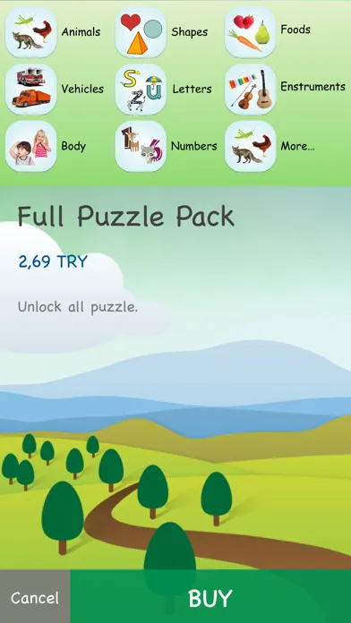 ABC & 123 Puzzle应用截图