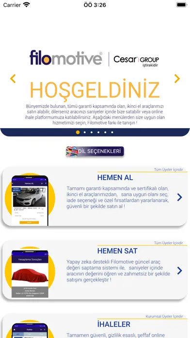 Filomotive سکرین شاٹس