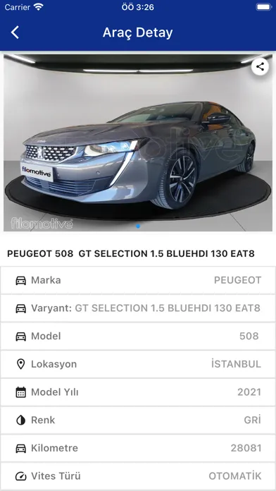 Filomotive سکرین شاٹس