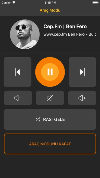 Tangkapan skrin Radyo indir - Radyo Burada