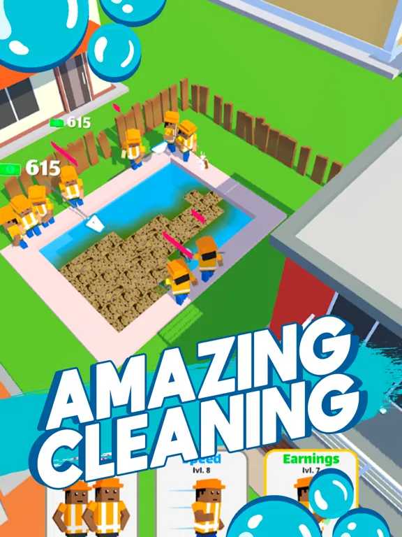 Captures d'écran de Cleaning Idle iPad 