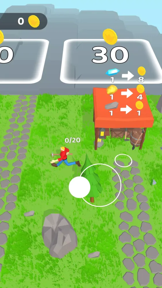 Idle Craft Miner スクリーンショット