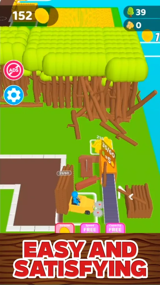 Woodmill Craft Idle Ekran Görüntüleri