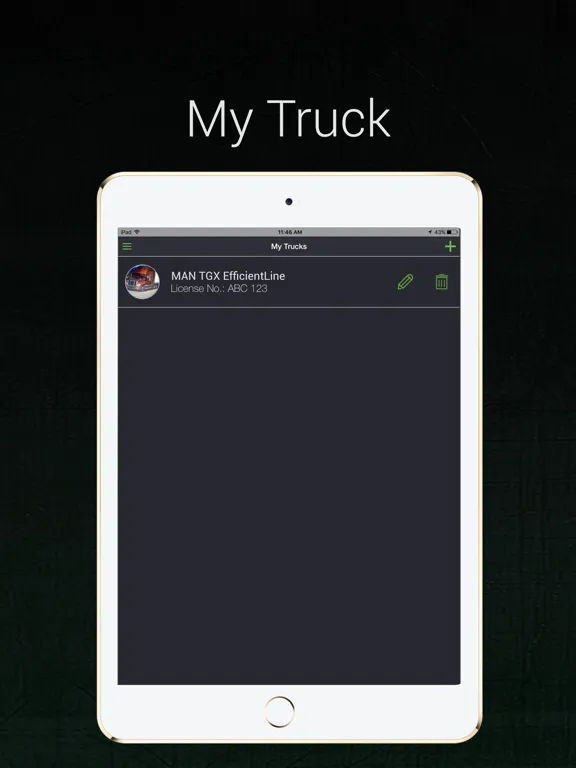 AppWeigh Truck Scale iPad  Screenshots