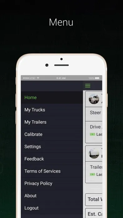 AppWeigh Truck Scale Screenshots