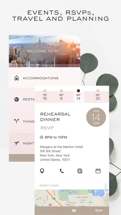 Appy Couple Wedding App スクリーンショット