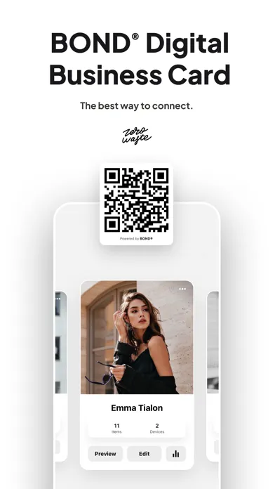 تصاویر Bond – Digital Business Card