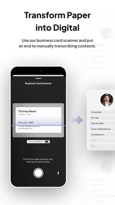 تصاویر Bond – Digital Business Card