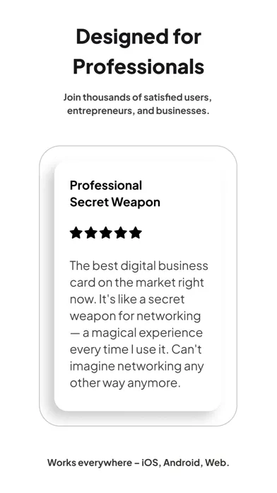 تصاویر Bond – Digital Business Card